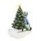 Joseph Studio 7.0 Inch Boy Sledding Figurine Christmas Figurine , Portable Christmas Decor Presents Tree Delivering